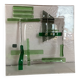 Pocket tray with green glass paste inlays