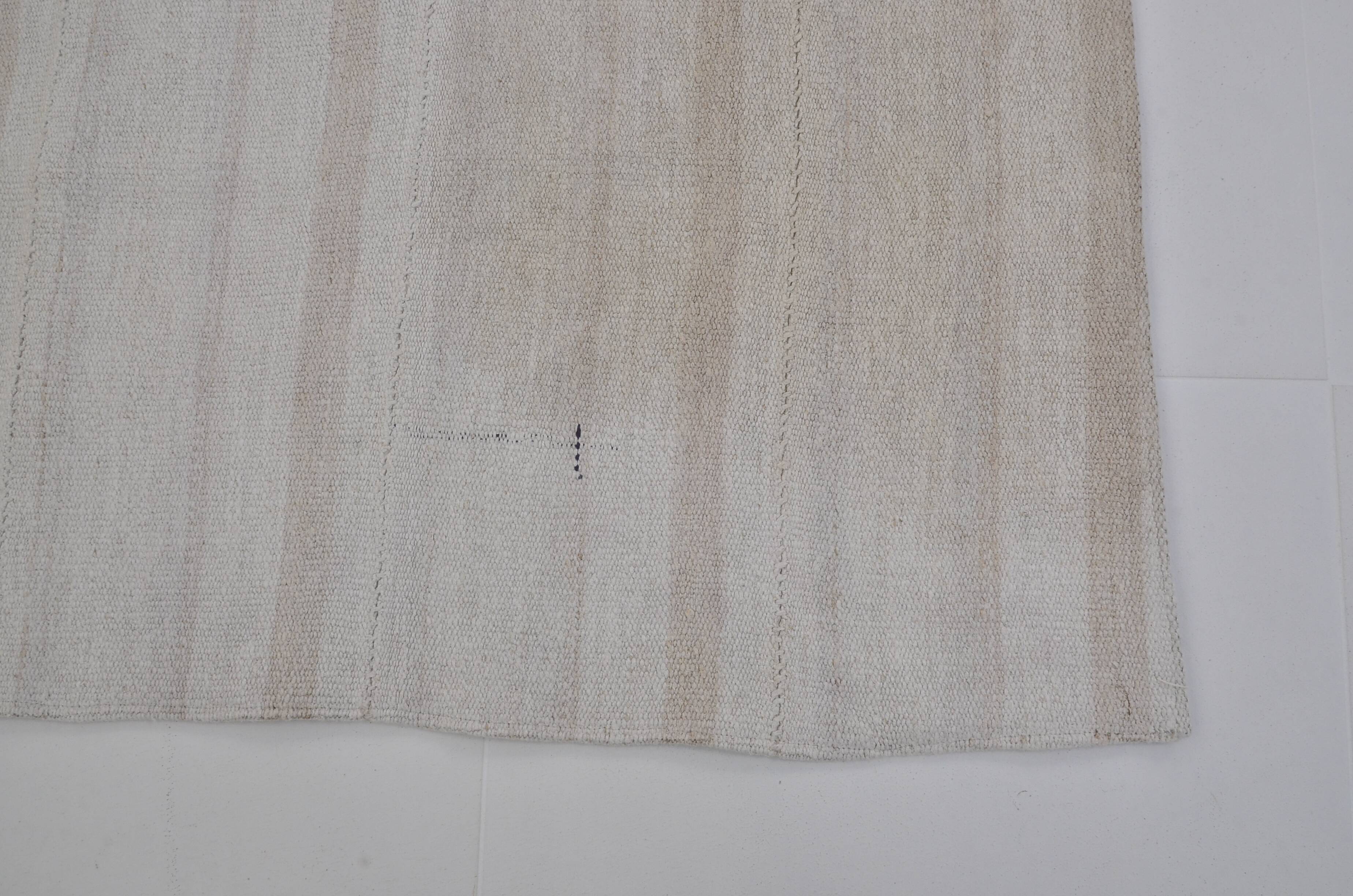 Vintage Hemp Anatolian Kilim sku3812