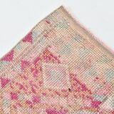 Geometric Tribal Design Runner Rug, Decorative Hallway Runner, 83x340 Cm