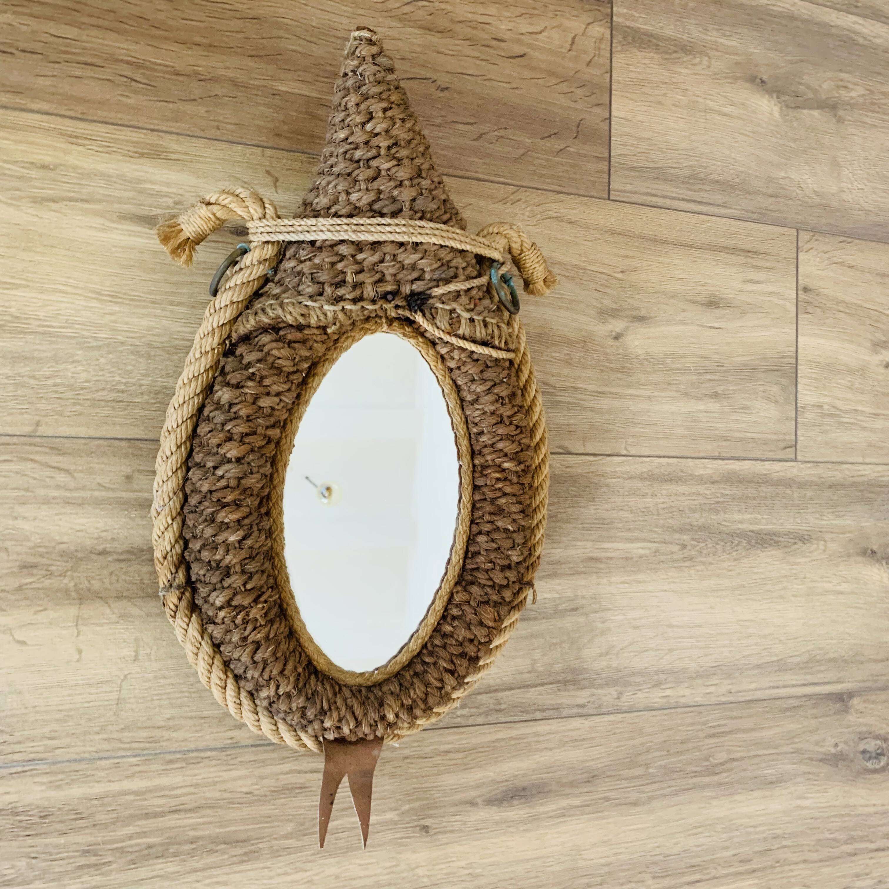 Miroir en corde