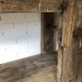 Oak carpenter's workbench