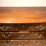 Commode en noyer xviiieme siecle