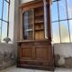 Ancienne bibliothèque vitrée XL chêne napoléon XIXème
