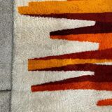Large scandinavian wool carpet circa 1970 dimensions 300 x 200 cm