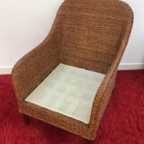 Rattan armchair
