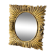 Vintage rectangle sun mirror