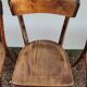 Series of 6 vintage restaurant bistro chairs - 1950s