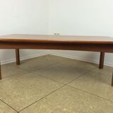 70s teak coffee table