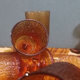 6 vintage codec stemware