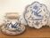 Moustiers plate and bowl