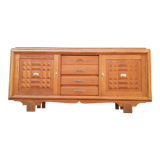 Brutalist oak sideboard year 40