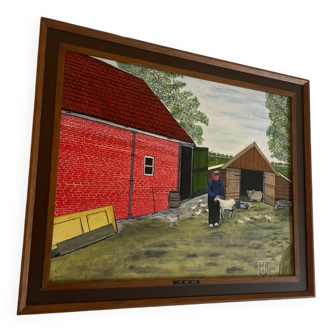 Peinture paire ,2