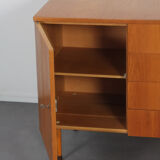Vintage wooden dresser by UP Zavody in 1970