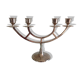 70-year-old chrome/vintage metal straight-line chandelier