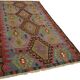 Turkish Handmade Vintage Anatolian Kilim 168 cm x 298 cm