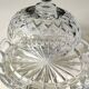 Butter dish/Cheese bell. Dome/Nachtmann shape. Crystal. Diameter 19 cm