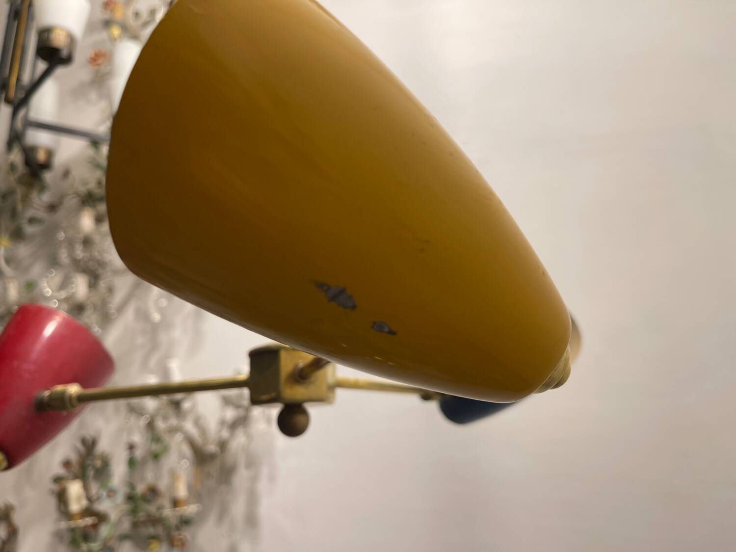 1950’s Multicolored Light Pendant