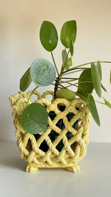 Vintage Braided Cache-Pot