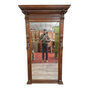 Miroir de cheminée en