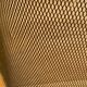 Firewall vintage french work 1970 gold metal openwork