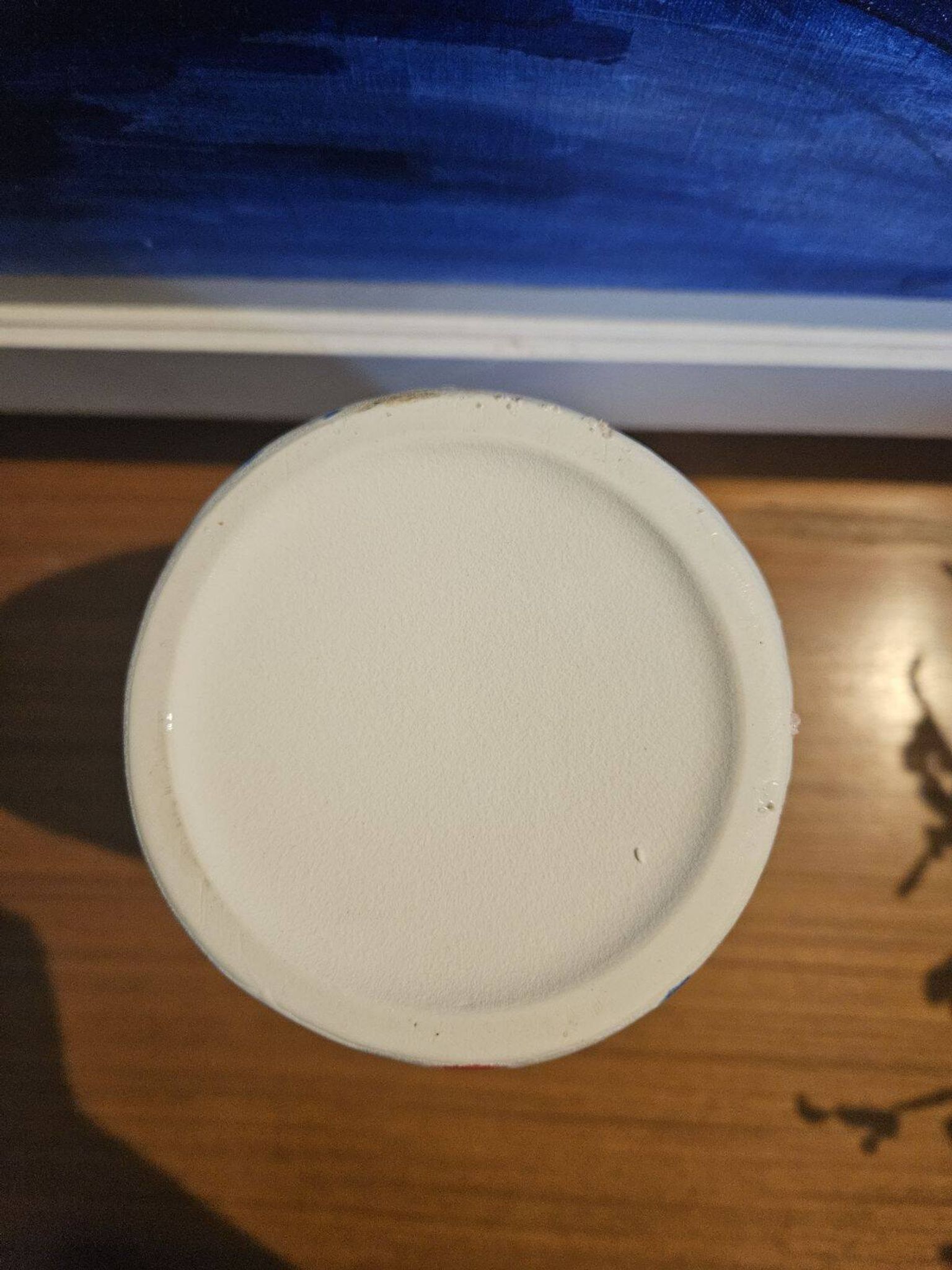 Vase émaillé main