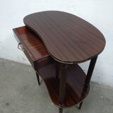 Side Table With Drawer - Wood (Mahogany)