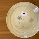 Assiettes plates gien modèle gilles