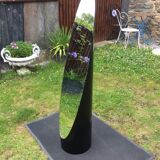 Vintage psyche mirror