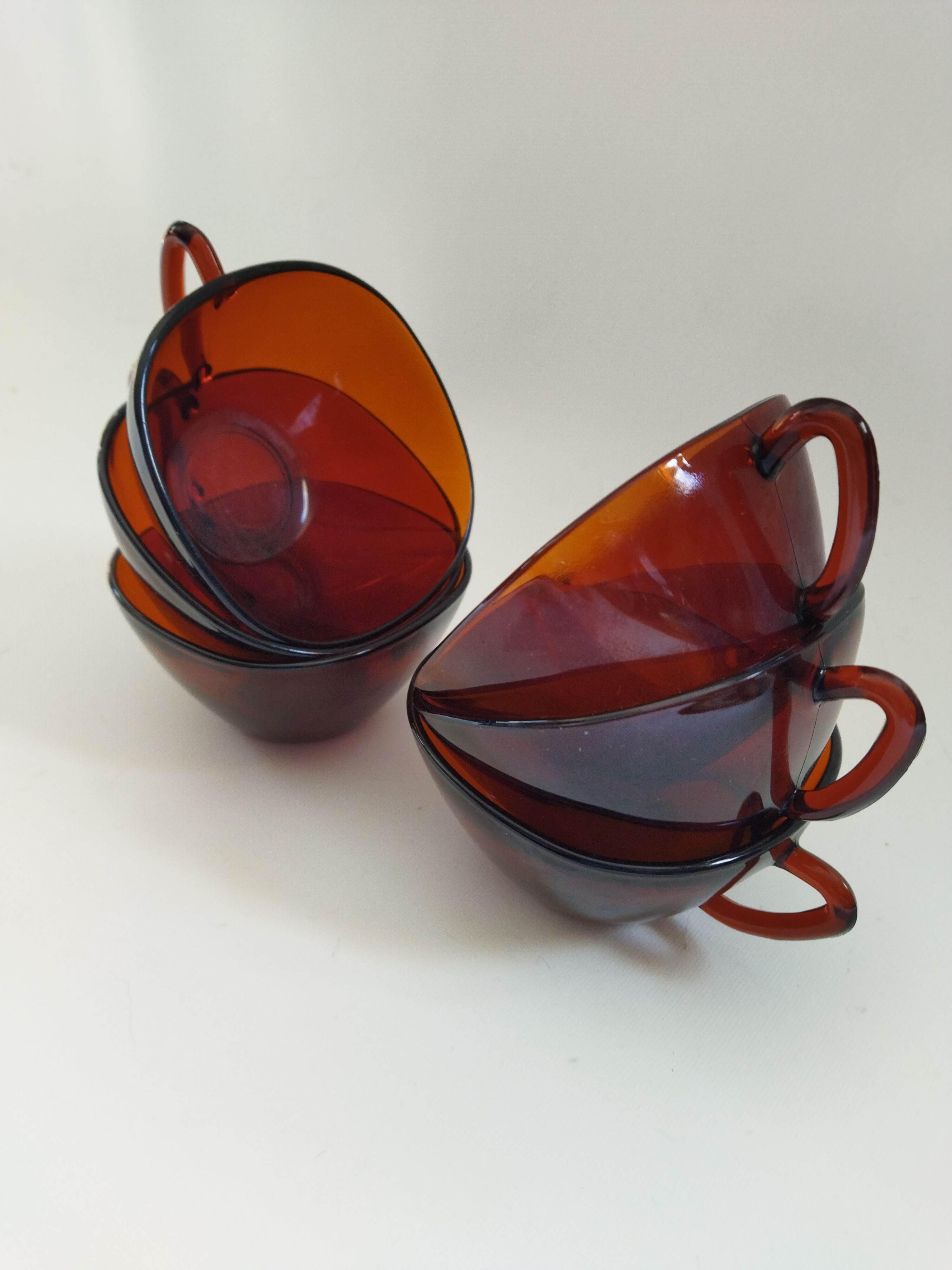 6 Vereco coffee cups