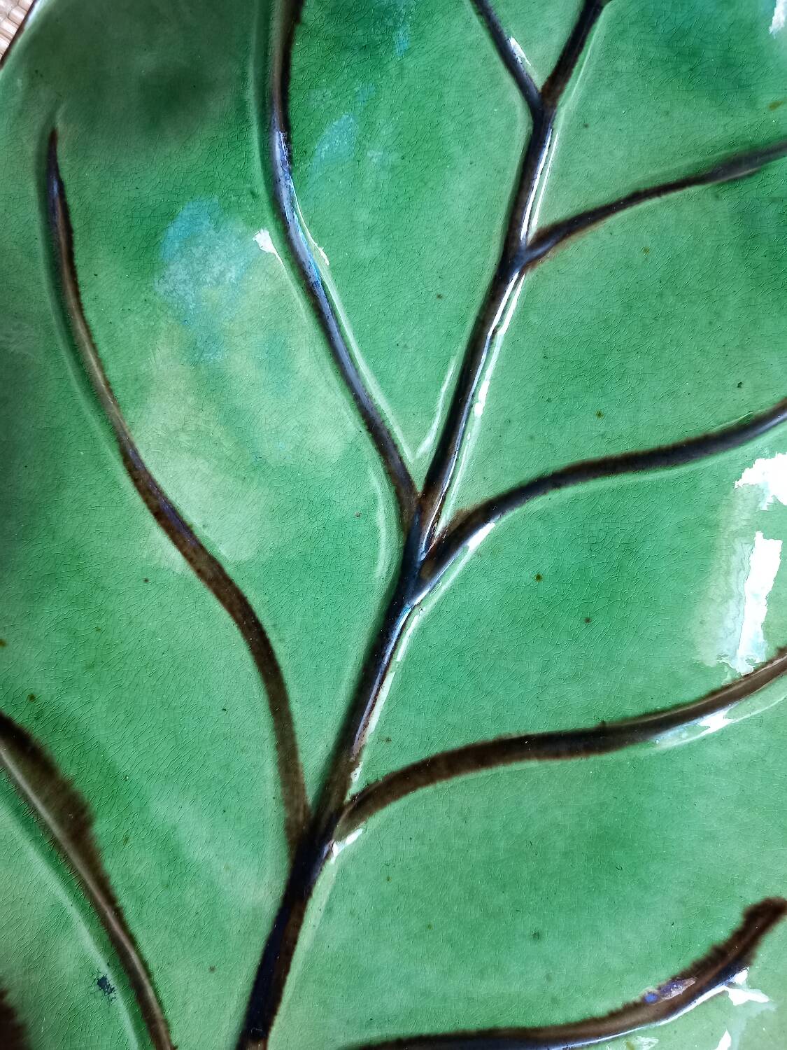 Artisanal pottery dish