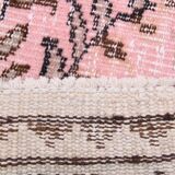 6x10 Rug For Living Room Soft Pink Turkish Vintage Rug, 181x314Cm