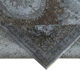 Hand-knotted bohemian turkish 1980s 174 cm x 266 cm grey rug