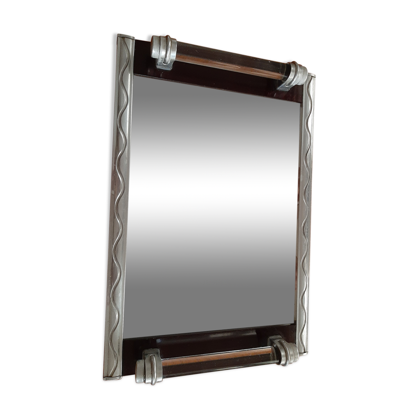 Art deco mirror tray
