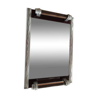Art deco mirror tray