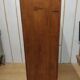 Ancien meuble confiturier Alsace decor fleurs
