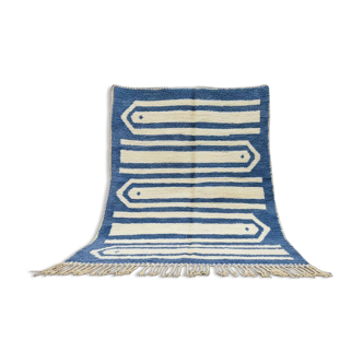 Handmade natural Berber rug 2.5x1.5 m