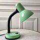 Vintage sage green desk lamp