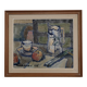 Sven-Olof Hamlet still life oil painting with pitcher | 1955