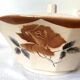 Pink Digoin soup tureens