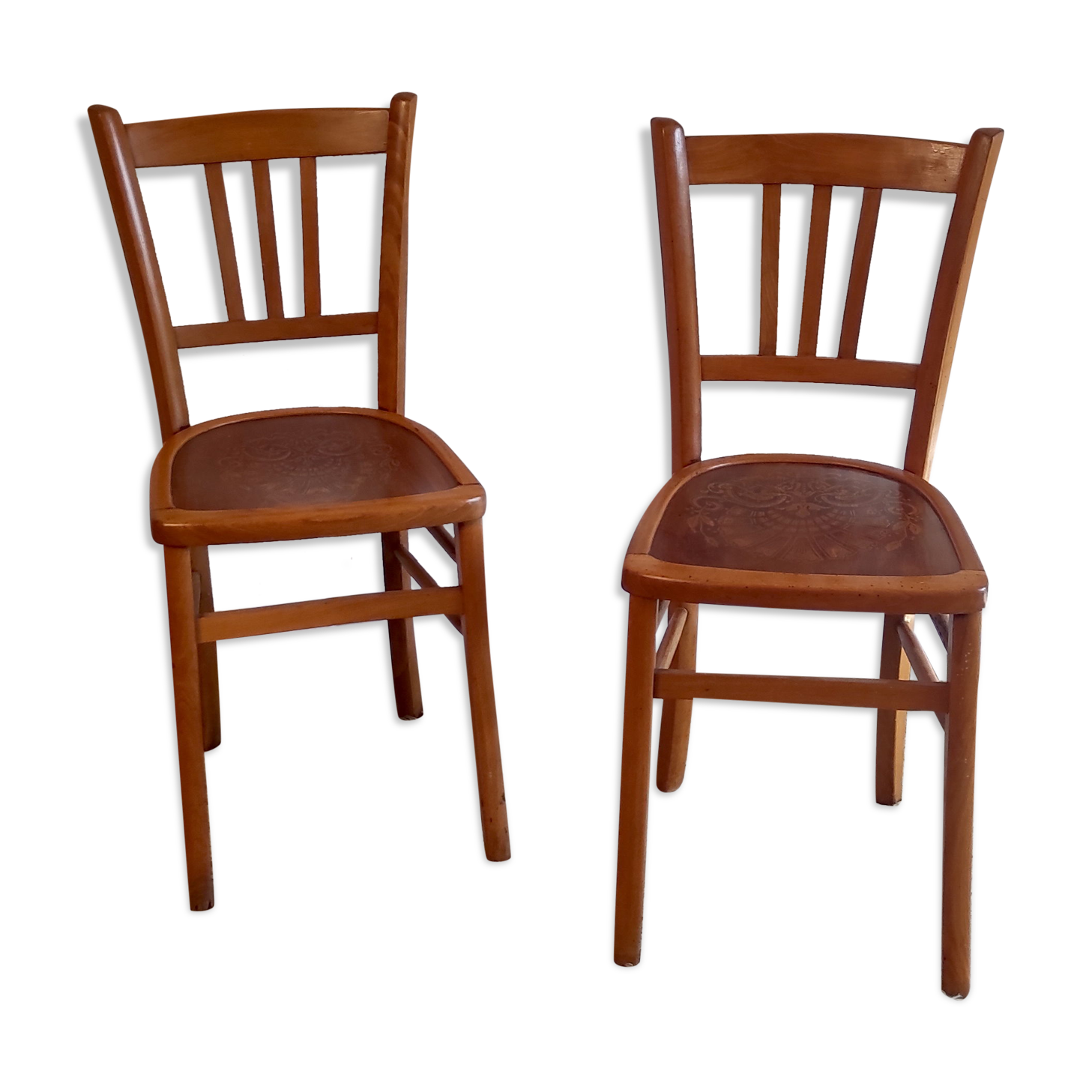 Duo of bistro chairs Luterma – 60s