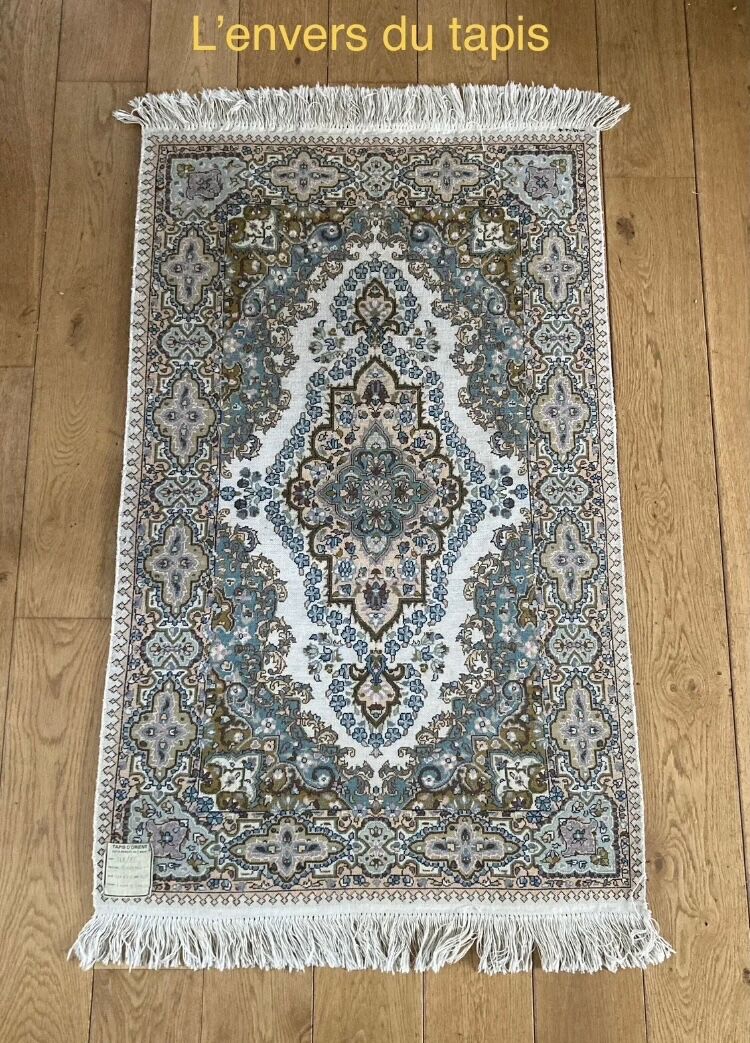 Oriental carpets in KASHMIR handmade wool and silk twentieth era