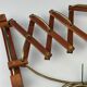 1960s/70s Teak Scissor Lamp Wall Lamp Mid Century Danish Design Denmark