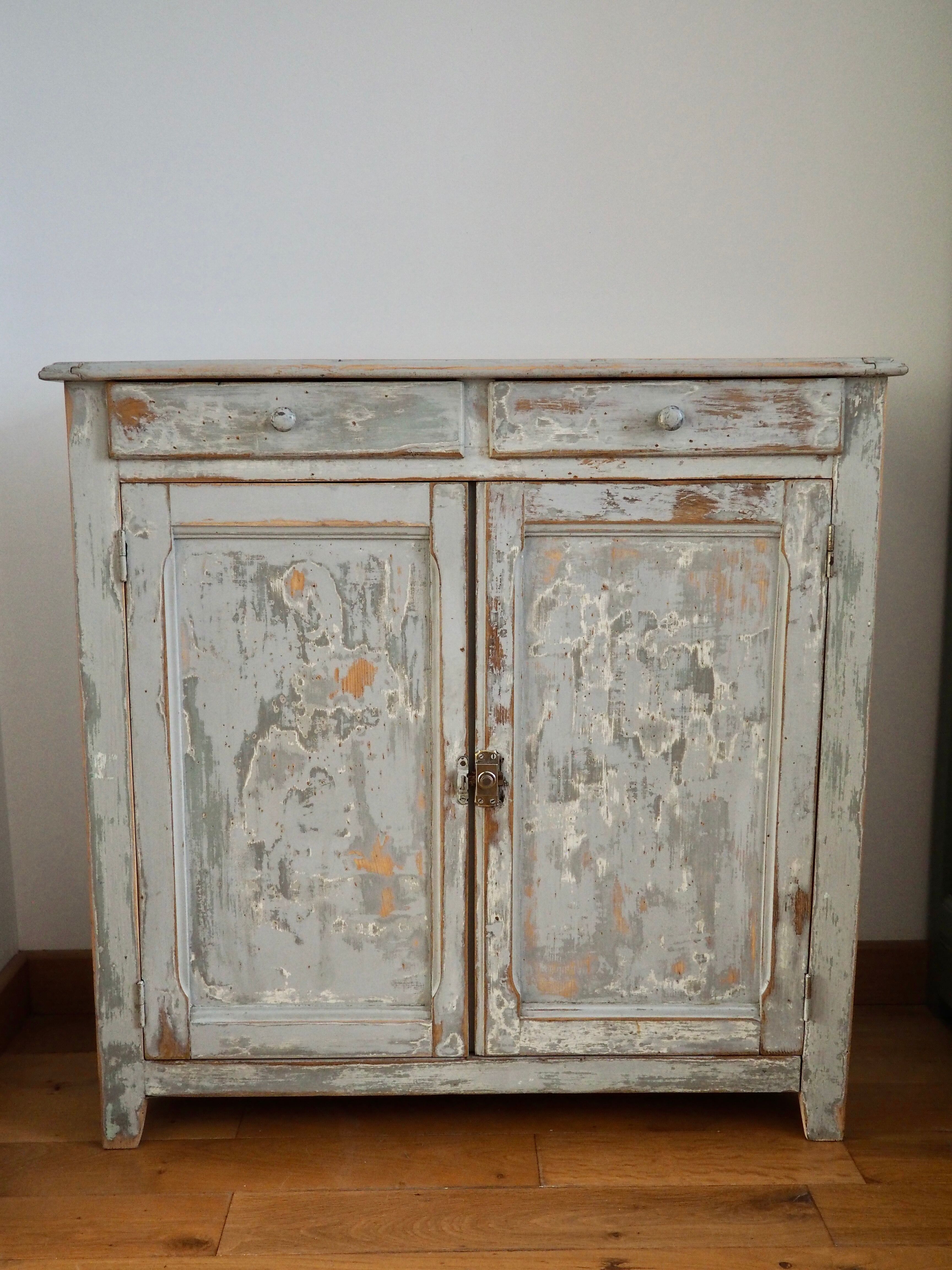 Patinated sideboard