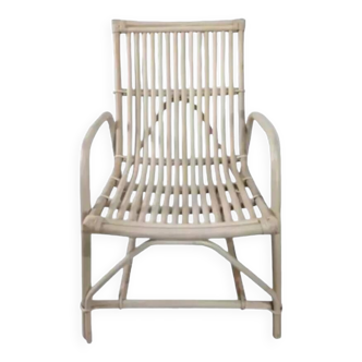 Rattan armchair