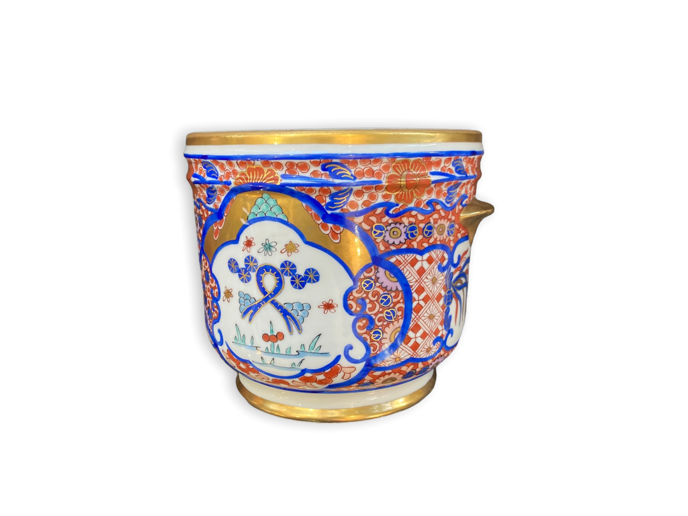Cache pot en porcelaine