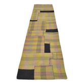 Vintage Anatolian Wool Kilim Runner 3886
