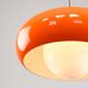 Large Space Age Model Best Pendant from Guzzini in Orange, 1970s
