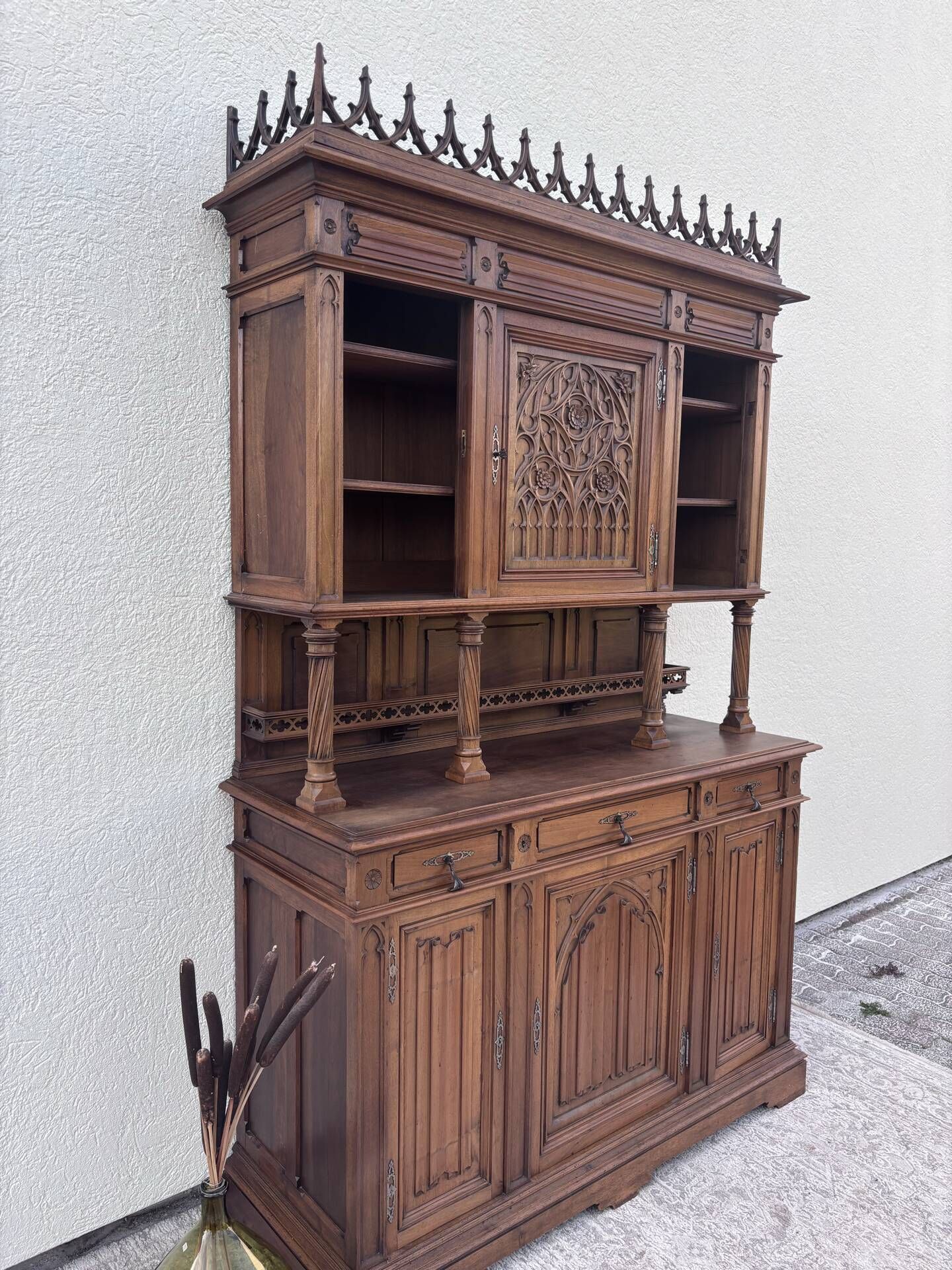 Neo-Gothic sideboard