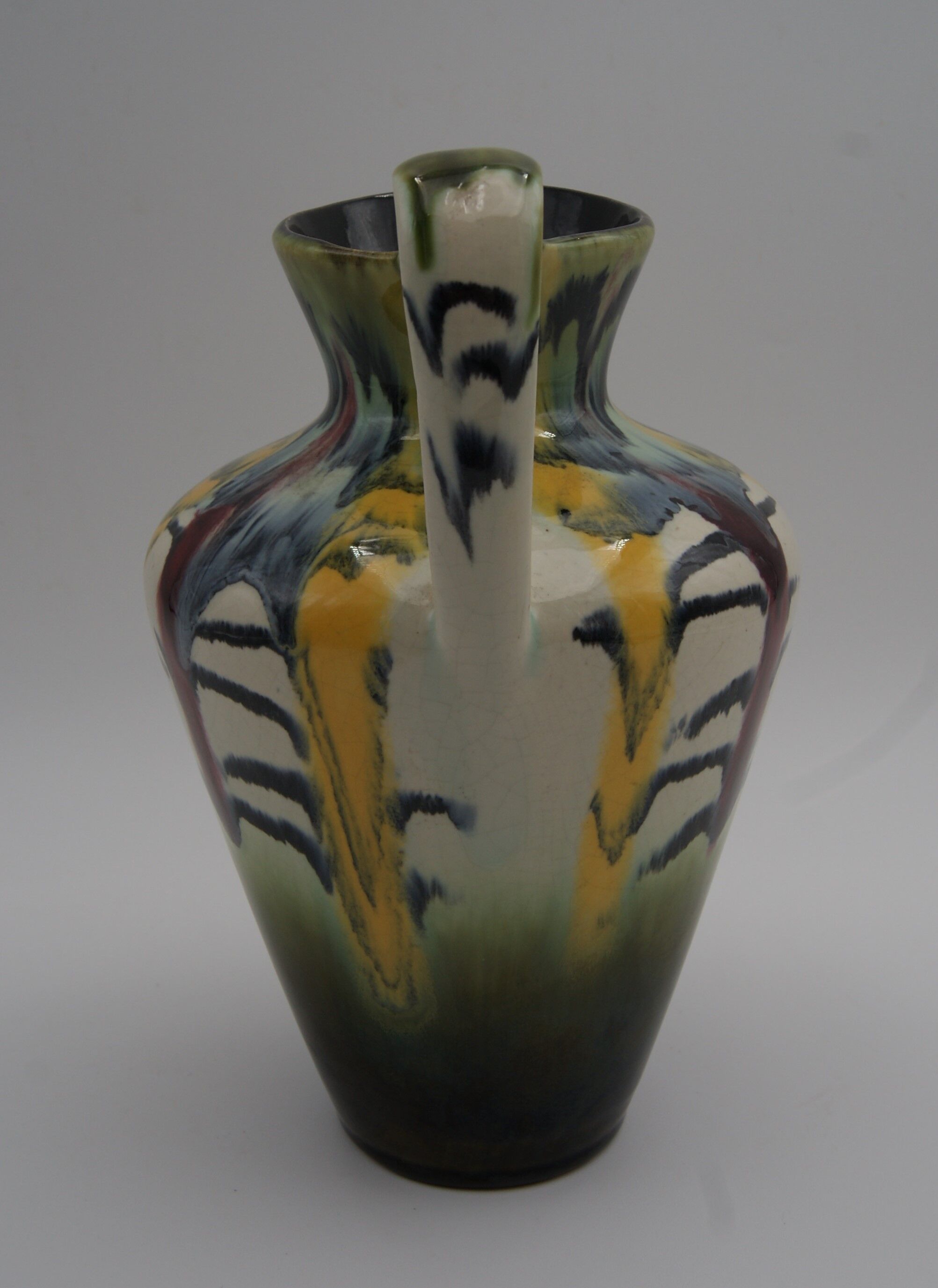 Vase W. Germany a anse Ü Keramik