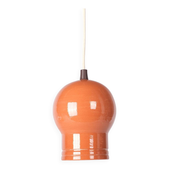 Lampe suspendue en argile